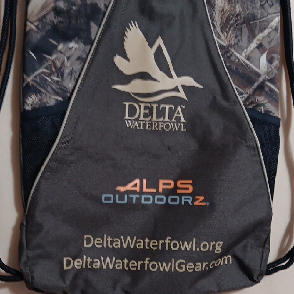 Brown Backpack With Drawstring Closure - image 2